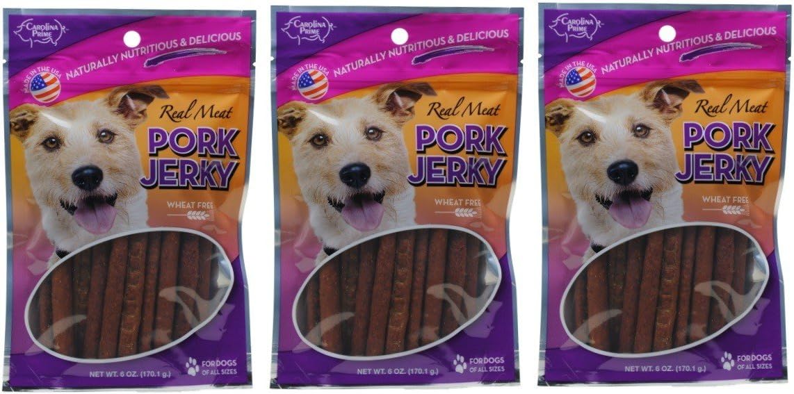 Carolina-Prime-3-Pack-of-Real-Meat-Pork-Jerky-Wheat-Free-Dog-Treats,-Oz.-1217