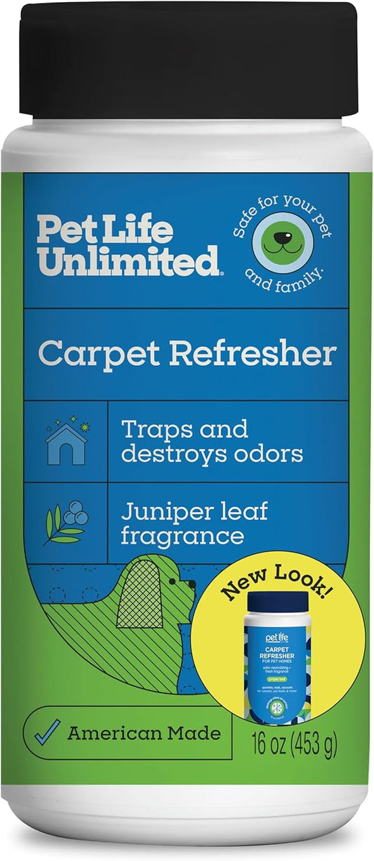 Pet-Life-Unlimited-Carpet-Deodorizer-Powder,-16-oz,-Strong-Pet-Odor-Eliminator-&-Carpet-Freshener,-1892