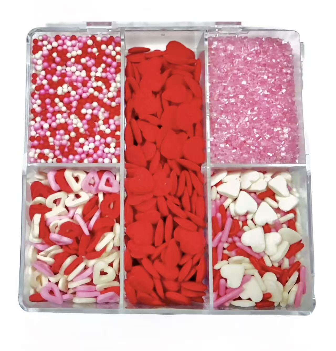 Sentovac-Edible-Candy-Heart-Jimmies-Mixing-Cupcake-Toppers-Decorations-Sprinkles-Cake-Cupcakes-----544