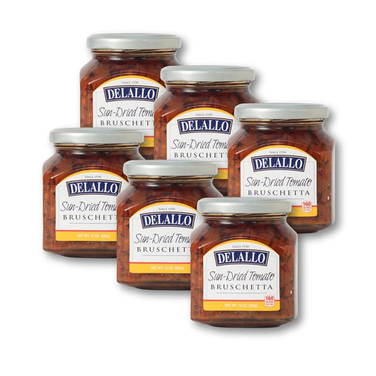 DeLallo-Bruschetta-de-tomate-secado-al-sol,-tarro-de-179