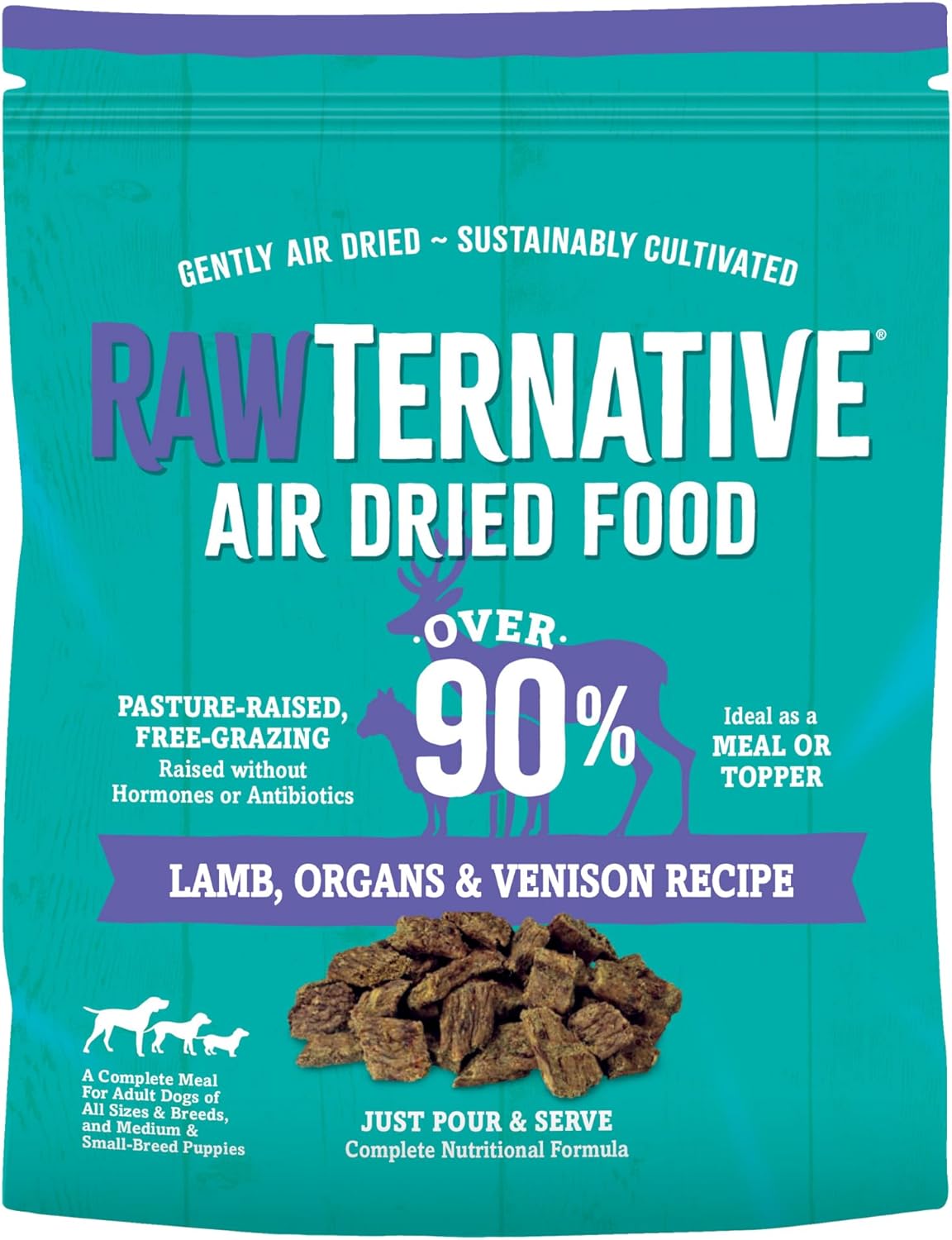 RawTernative-Air-Dried-Dog-Food,-High-Protein,-Over-0.9-Real-Lamb,-Organs,-&-786