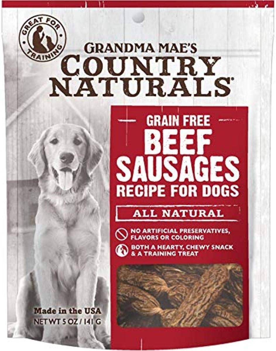 Grain-Free-Beef-Sausages-Chewy-Dog-Treats,-5-862