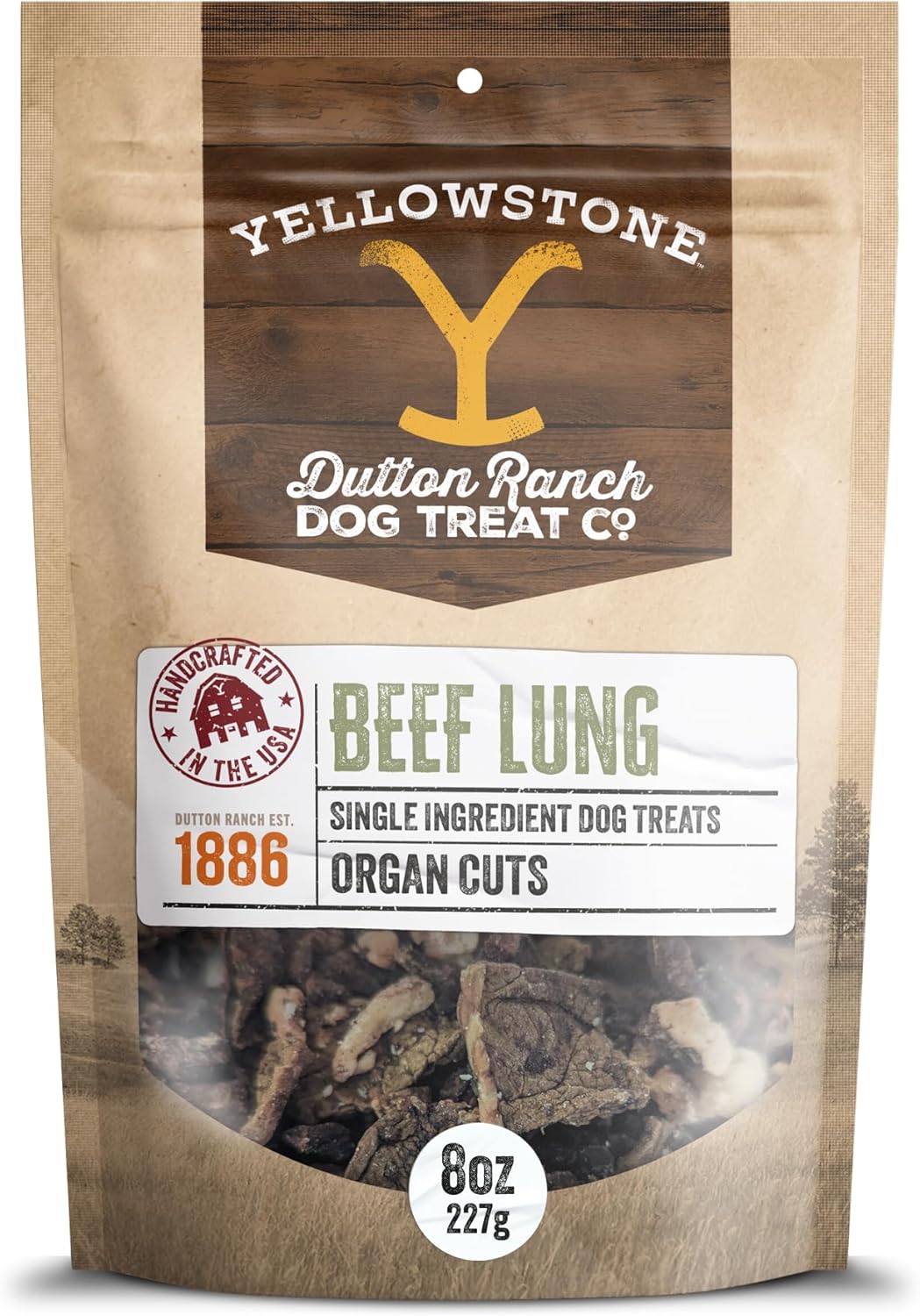 Yellowstone---Golosinas-para-perros-de-ingredientes-limitados,-pulmón-338
