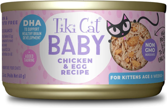 Tiki-Cat-Baby,-Chicken-&-Egg,-High-Protein-and-1-Non-GMO-Ingredients,-Wet-Cat-1127
