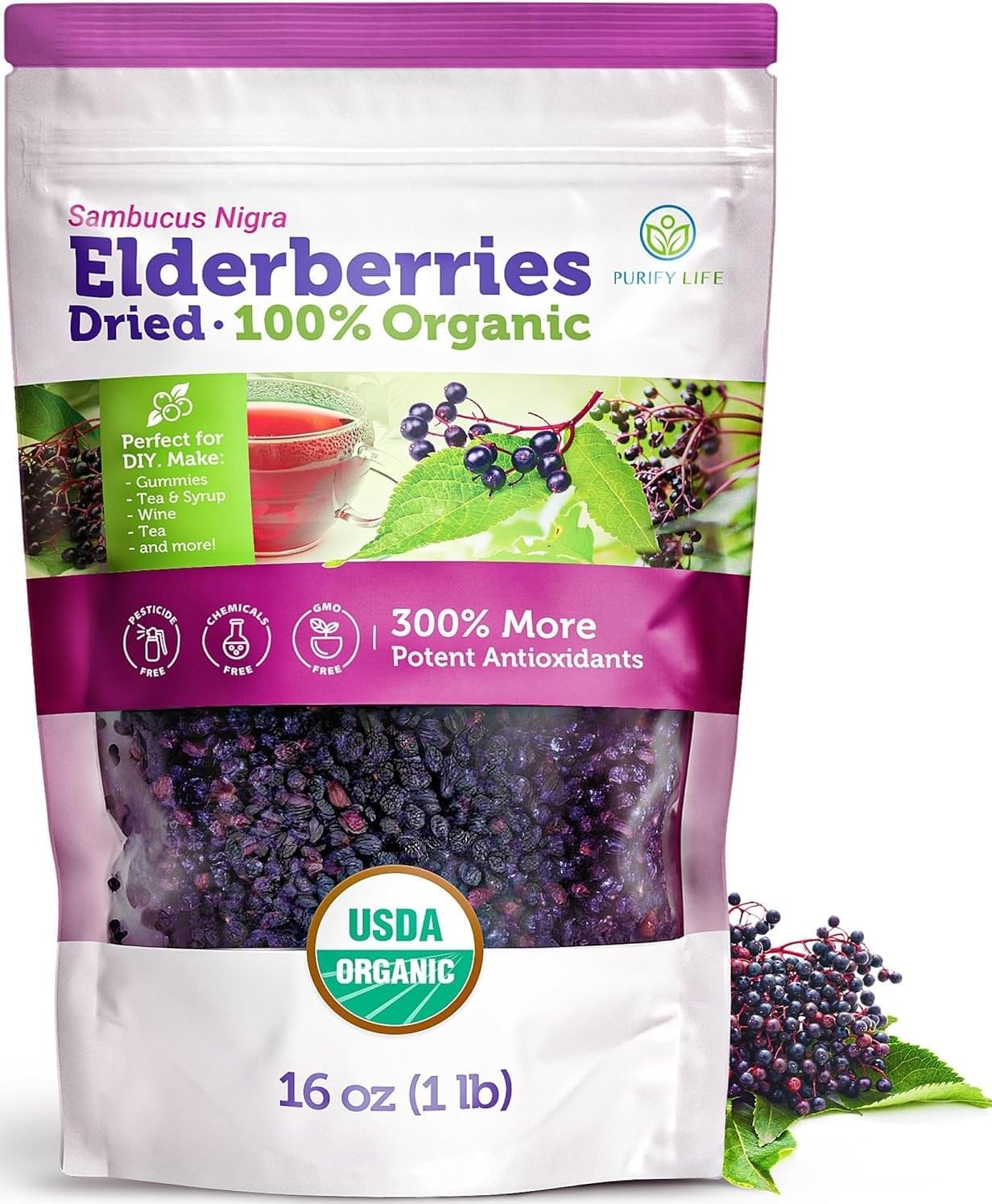 USDA-Organic-Dried-Elderberries-1lb,-Non-GMO-Whole-Black-Elderberry-Bulk-|--Non-irradiated-raw-Sambucus-for-1292