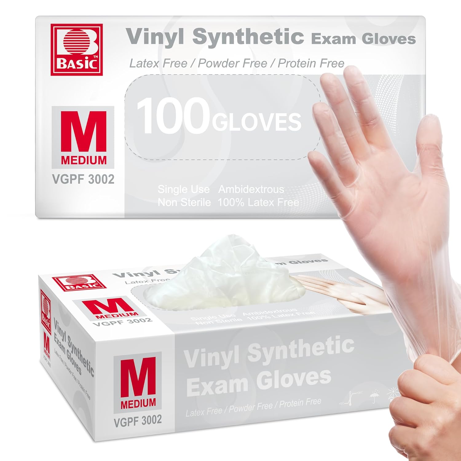 Basic-Clear-Vinyl-Exam-Gloves,-Powder-Free-Latex-Free-Food-Safe-Cooking-1959