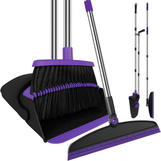 Broom-with-Dustpan-Combo-Set-and-Silicone-Air-Broom-Kit,-1064
