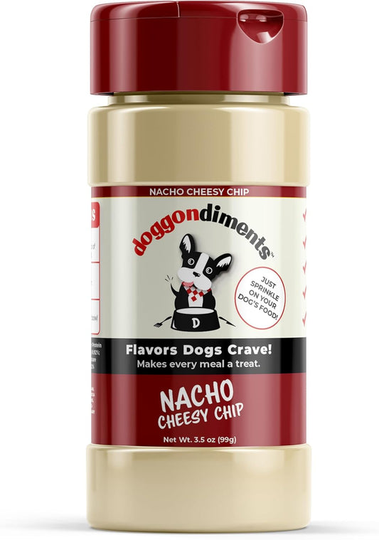 Nacho-Cheesy-Chip-Dog-Food-Topper,-divertidos-sabores-de-901