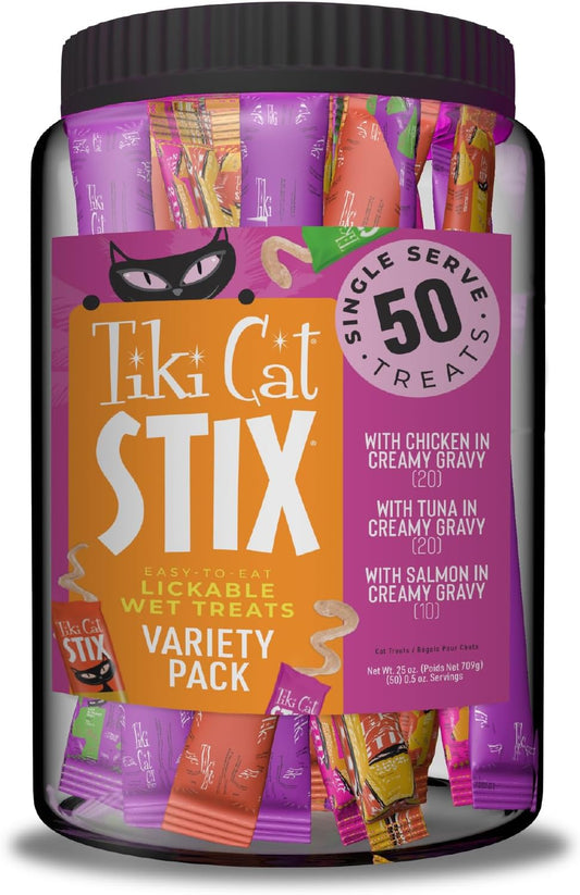 Tiki-Cat-Stix-Mousse-Treats,-Variety-Mega-Jar,-Single-Serve-Indulgent-Lickable-Treat-or-548