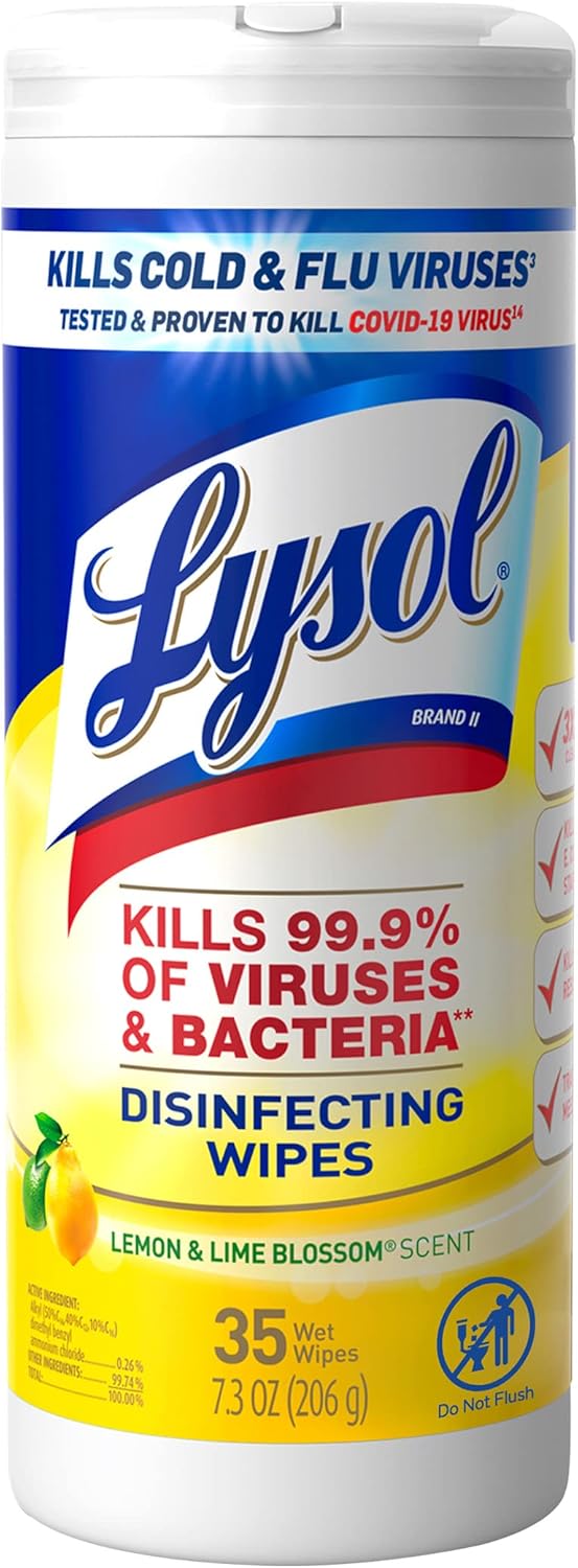 Lysol-Disinfectant-Wipes,-For-Disinfecting,-Deodorizing,-and-Cleaning,-Lemon-&-Lime-Blossom,-35ct-----1475