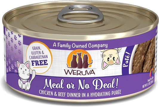 Weruva-Wet-Cat-Food,-Meal-or-No-Deal-with-Chicken-and-Beef-Pate,-1455