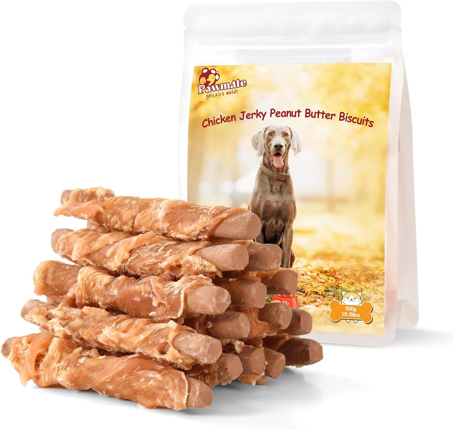 Pawmate-Dog-Treats-Chicken-Wrapped-Peanut-Butter-Biscuit-Sticks,-Grain-Free-Free-1408