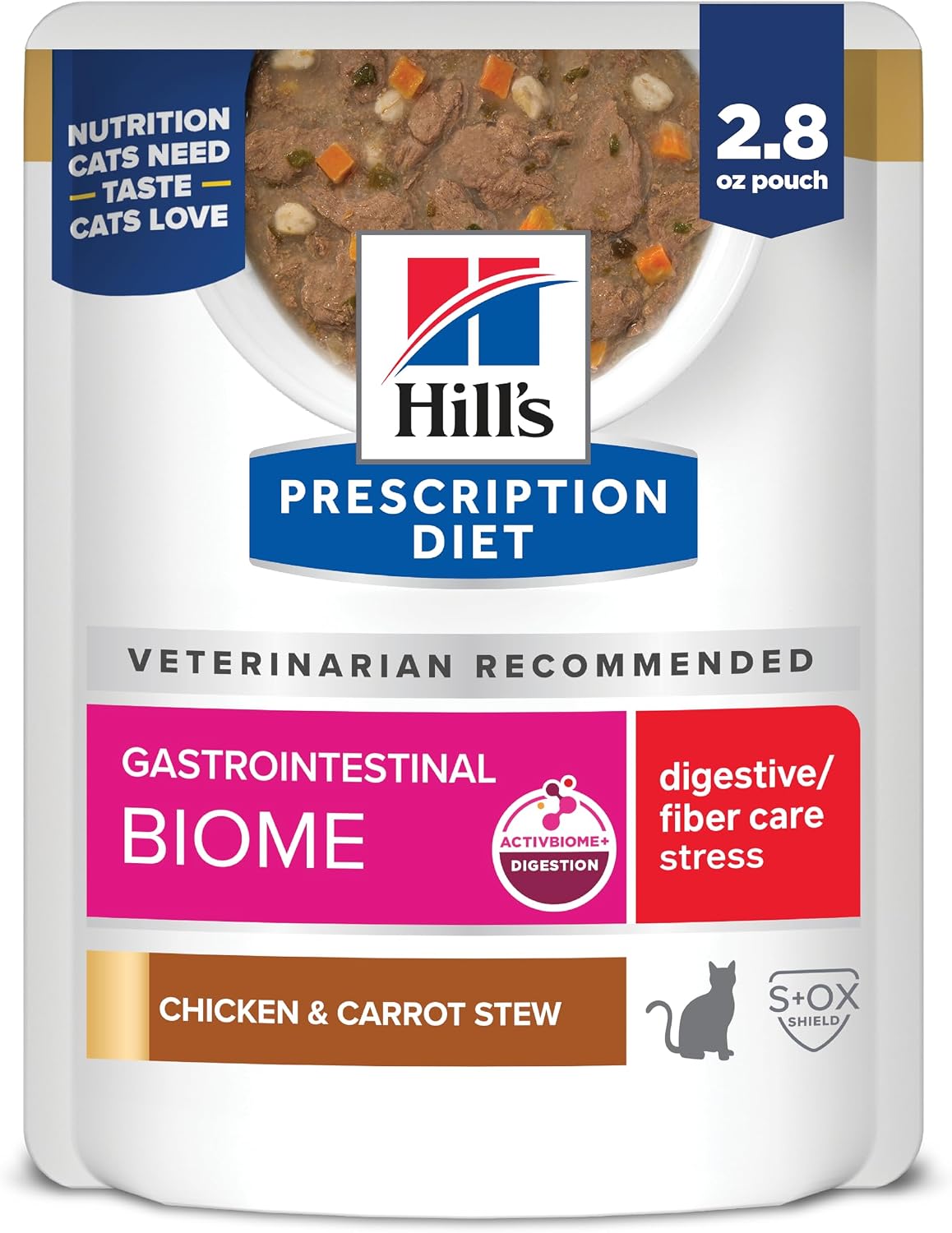 Hill's-Prescription-Diet-Gastrointestinal-Biome-+-Stress-Digestive/Fiber-Care-Wet-Cat-Food,-Chicken-415