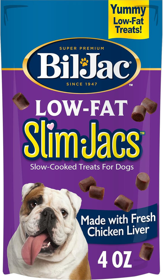Bil-Jac-SlimJacs-Low-Fat-Dog-Treats,-Real-Liver,-Weight-Management,-4-oz--1260