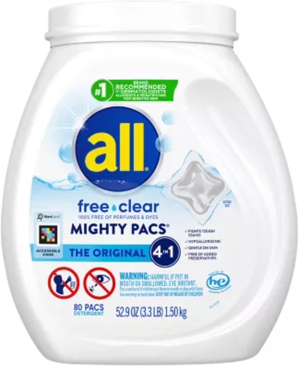 all-Free-Clear-Mighty-Pacs-Laundry-Detergent,-for-Sensitive-Skin,-3179