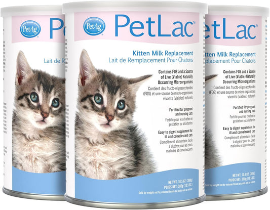 PetAg-PetLac-Powder-for-Kittens---10.5-oz,-Pack-of-3-Kitten-Replacement-for457