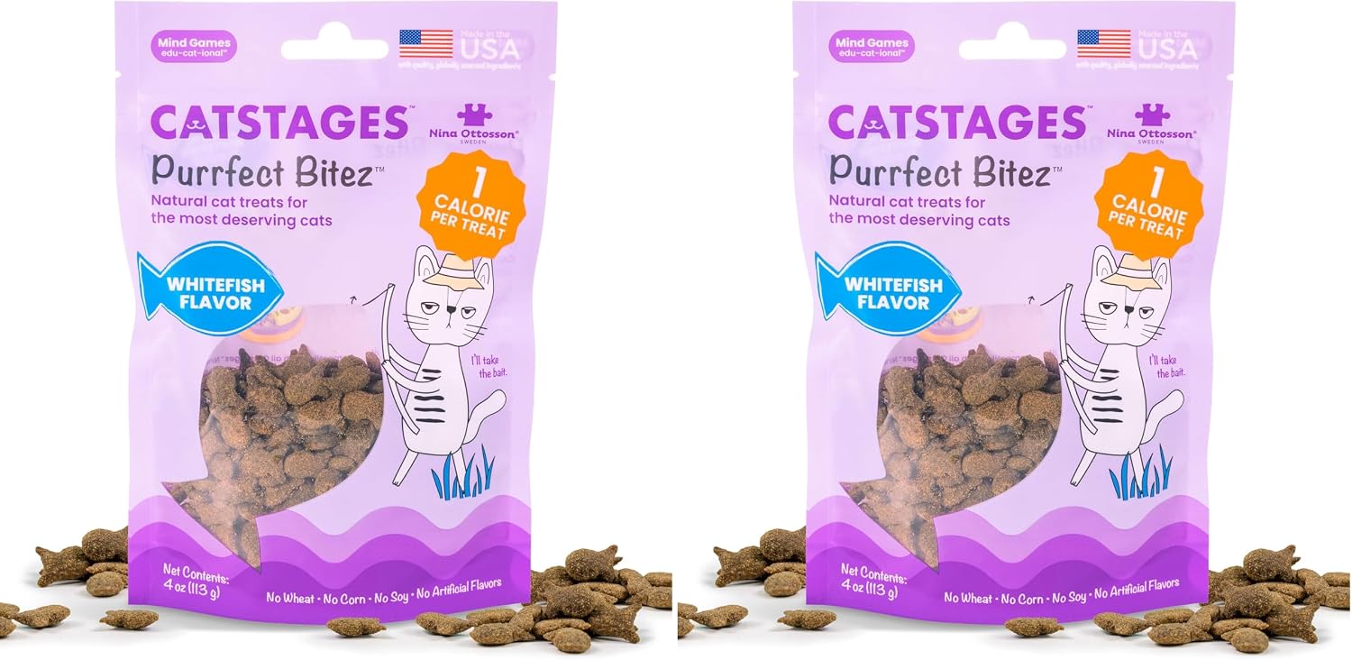 Catstages-by-Nina-Ottosson-Purrfect-Bitez-Natural-Crunchy-Cat-Treats-for-Puzzles,-Toys,-Feeders,-52