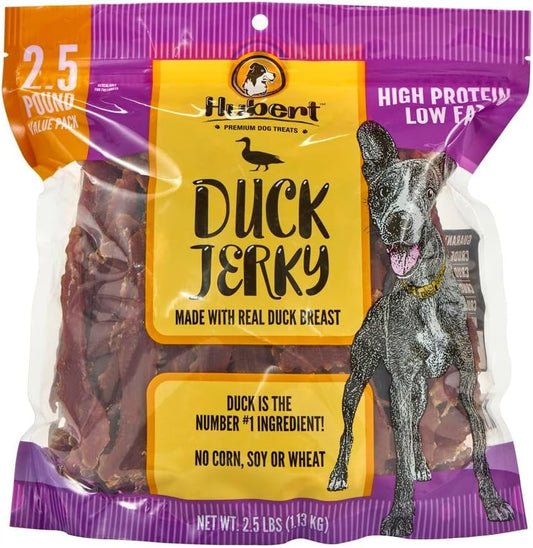 Hubert-Pet-Premium-Duck-Jerky-Dog-Treats,-Grain-Free,-Low-Ingredient,-Tested,-1685