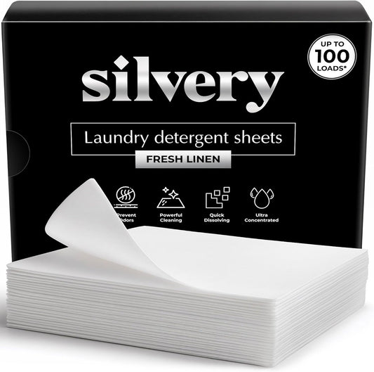 Silvery-Laundry-Detergent-Sheets-(100-Loads)---Ultra-Concentrated-Eco-Friendly-Washing-Strips-–-623