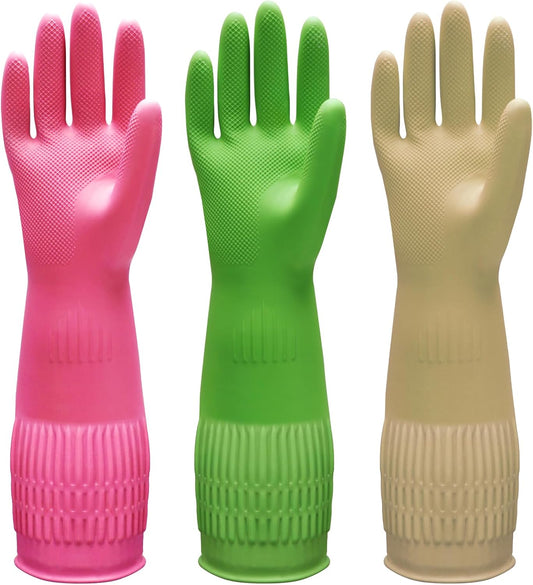 Bamllum-3-Pairs-of-Rubber-Dishwashing-Gloves-for-Kitchen-and-Household-Cleaning-–-Long-Cuff-1413
