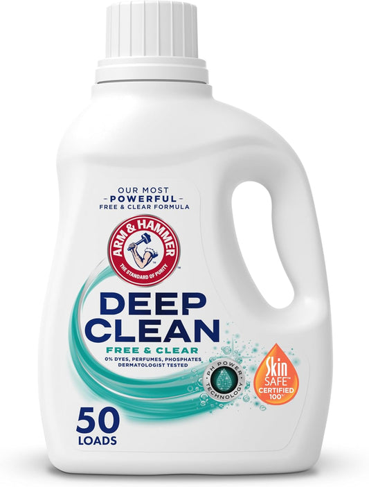 ARM-&-HAMMER-Deep-Clean-Free-&-Clear-Liquid-Laundry-Detergent,-Free-1102