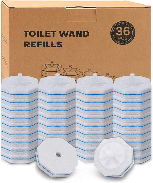 36-Count-Toilet-Wand-Refills-Compatible-with-Clorox-Toilet-Wand,-Disposable-Toilet-Brush-Heads,-5X-863