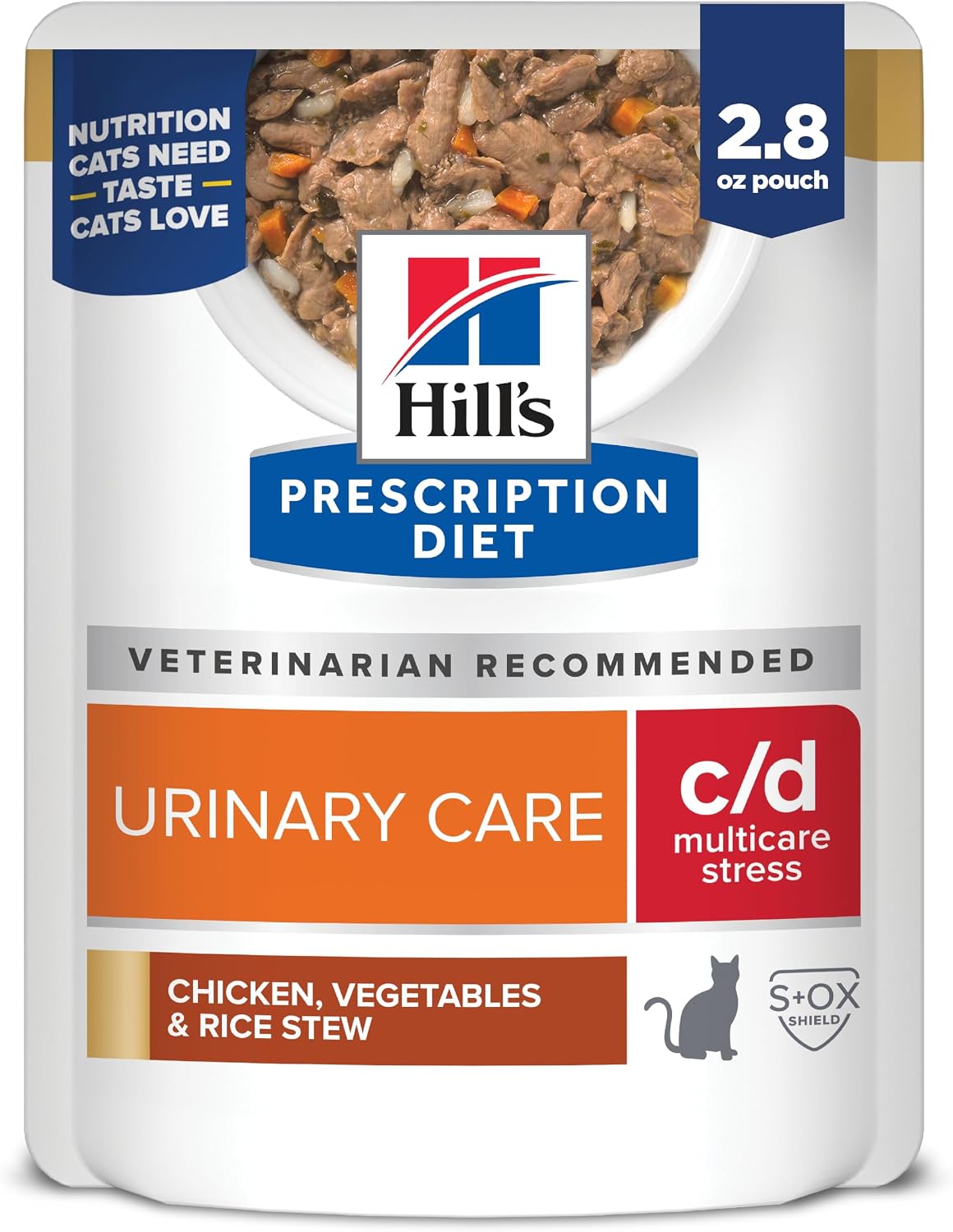 Hill's-Prescription-Diet-c/d-Multicare-Stress-Wet-Cat-Food,-Chicken,-Vegetables,-&-Rice-542