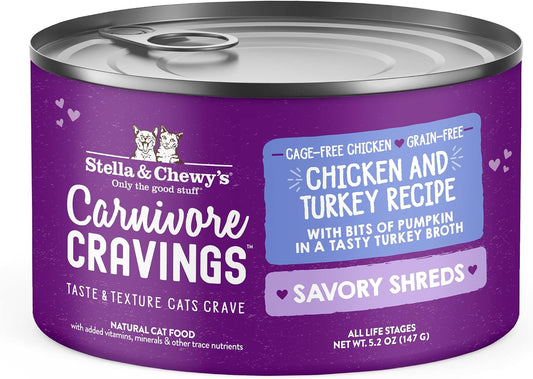 Stella-&-Chewy's-Carnivore-Cravings-Savory-Shreds---Wet-Cat-Food---High-Moisture-646