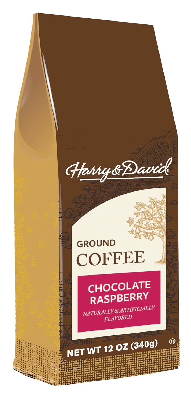 Harry-&-David-Ground-Coffee,-Chocolate-Raspberry,-12-oz-bag-------710