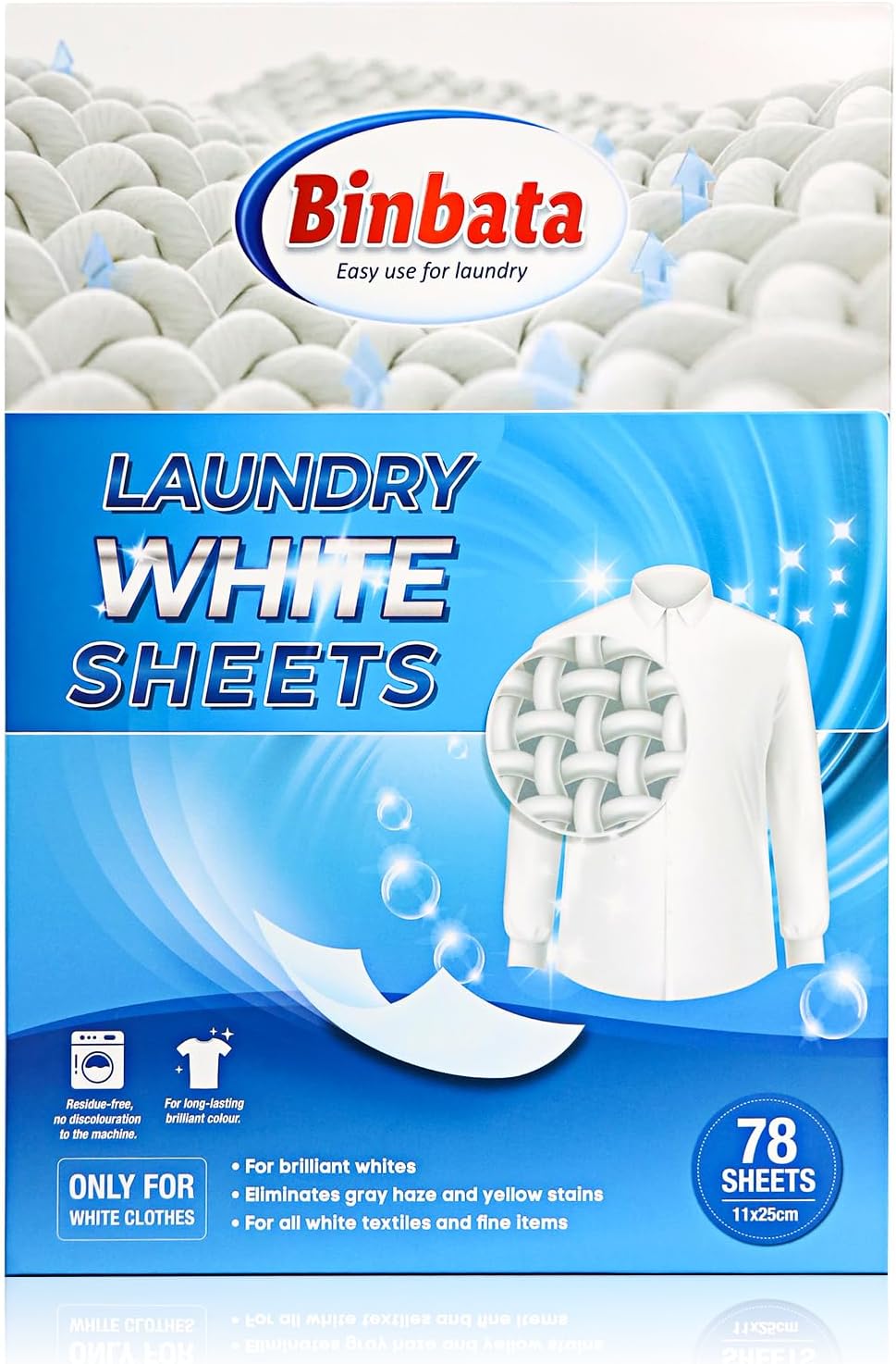 Eco-Laundry-Whitener-Sheets-78-Count-–-Binbata-Unscented-High-Concentrated-Laundry-810