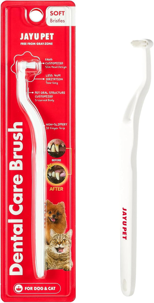 JAYU-PET-Dental-Care-Brush-(Soft-Bristles)-1ea---Dog-Toothbrush,-Toothbrush,-337