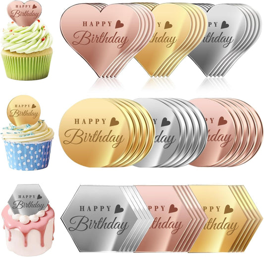 45PCS-Happy-Birthday-Cake-Toppers,-Mirror-Acrylic-3330