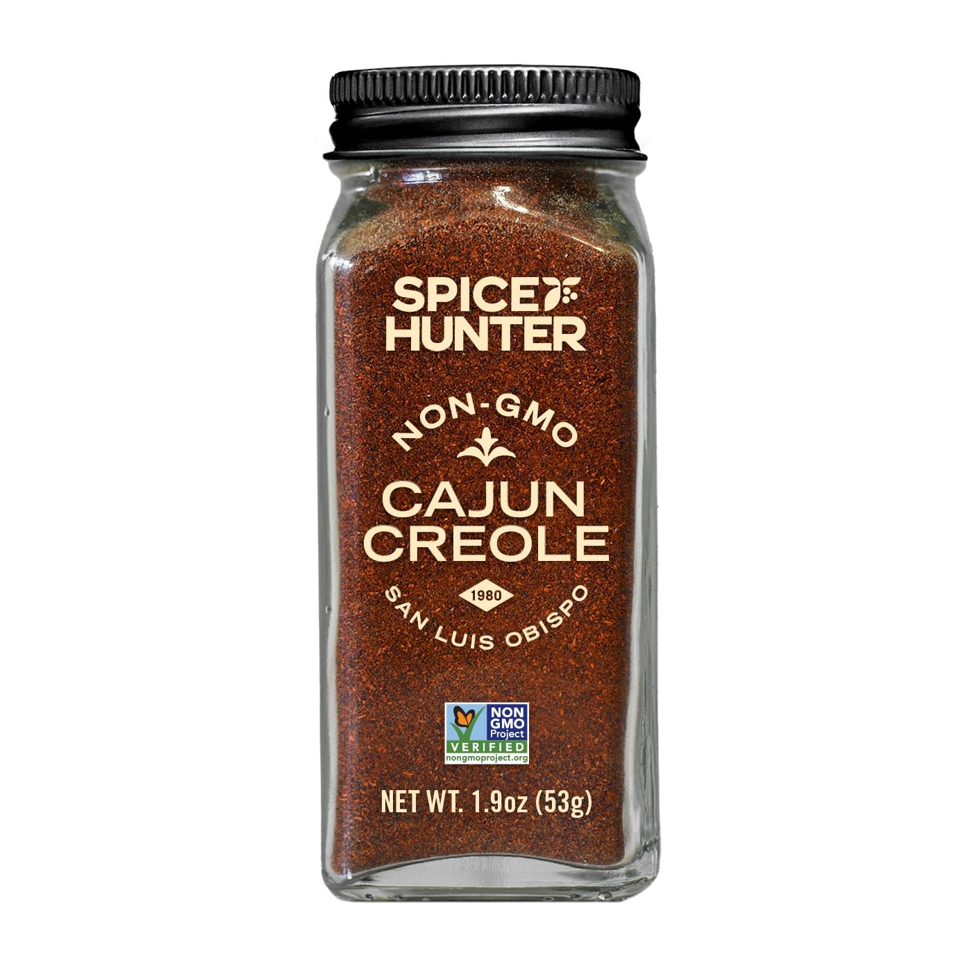 The-Spice-Hunter-Cajun-Creole-Seasoning-Blend,-tarro-de-1.9---1268