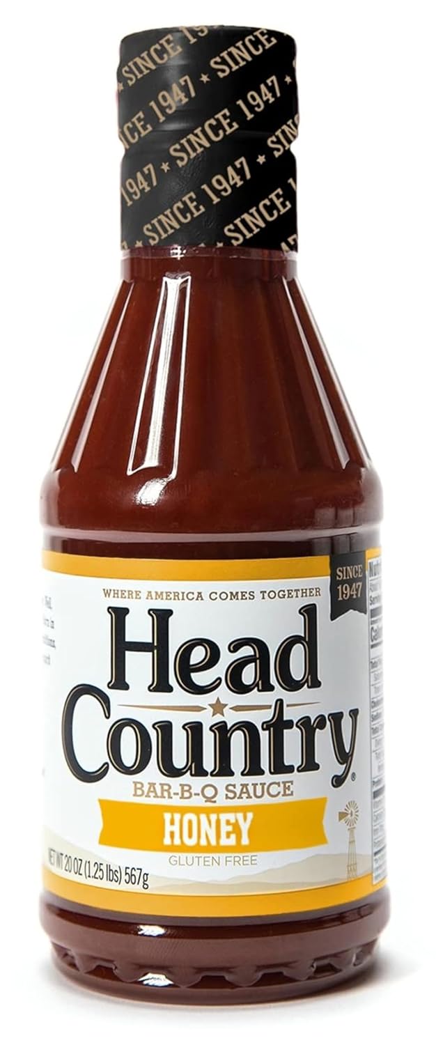 Head-Country-BBQ-Sauce,-Honey-|-20-Ounce-|-Sweet-&-Savory-442