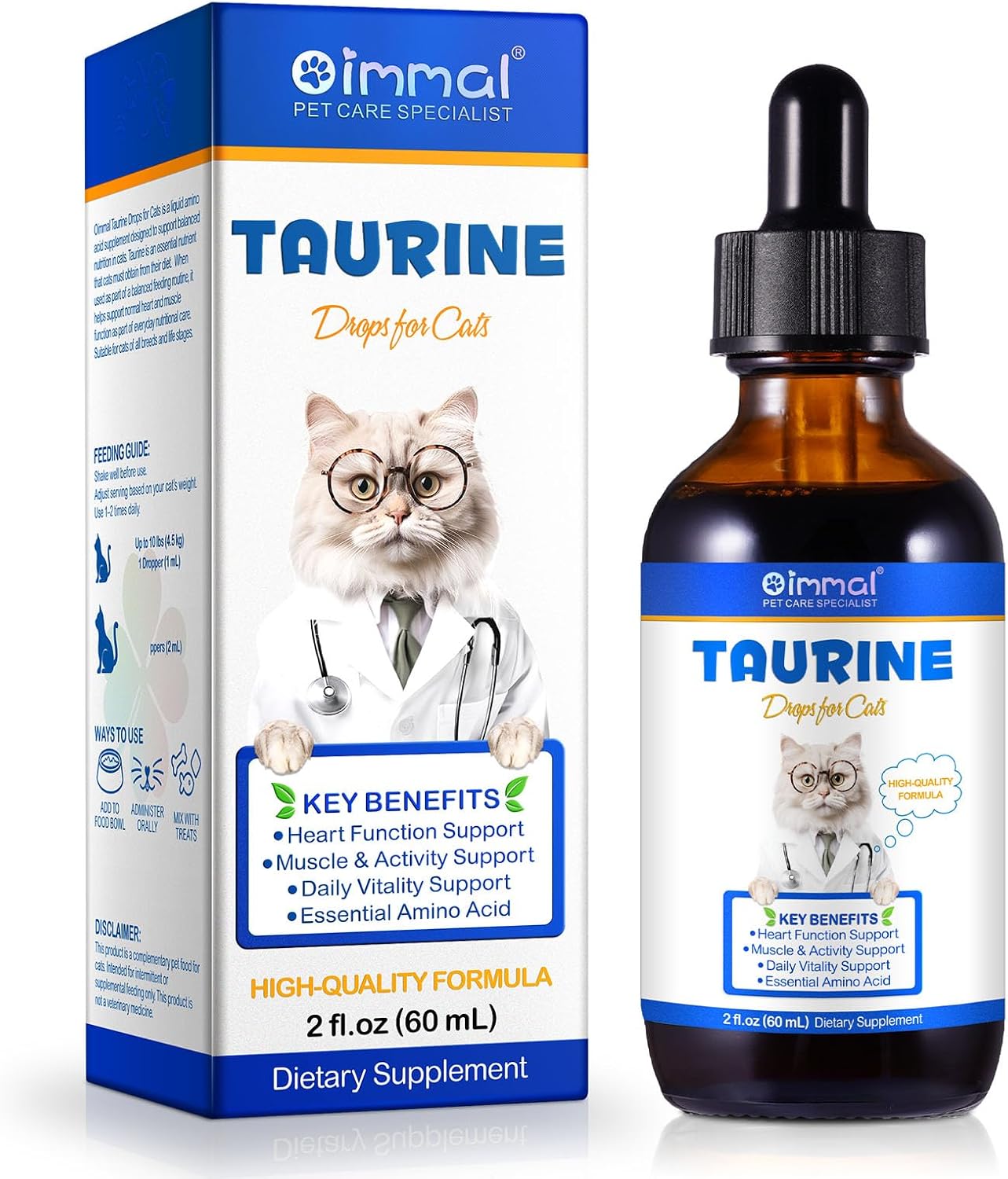 Taurine-for-Cats,-Cat-Taurine-Liquid-Drops-Supports-Heart-Health,-Vision-&-Immune-504