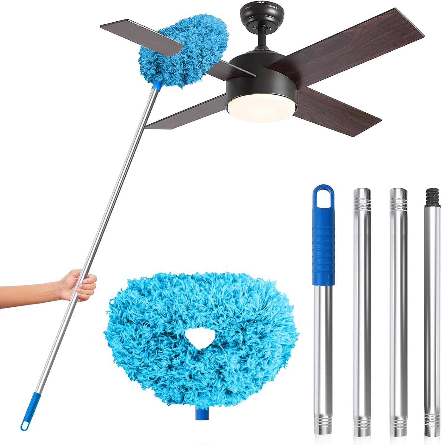 DRQ-Ceiling-Fan-Cleaner-Duster,-Reusable-Microfiber-Duster-with-Extension-Pole,-13-to-48-Inch-1789