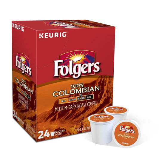 Folgers-Lively-Colombian-K-Cup-Single-Cup-for-Keurig-Brewers,-24-Count-(Packaging-May-570