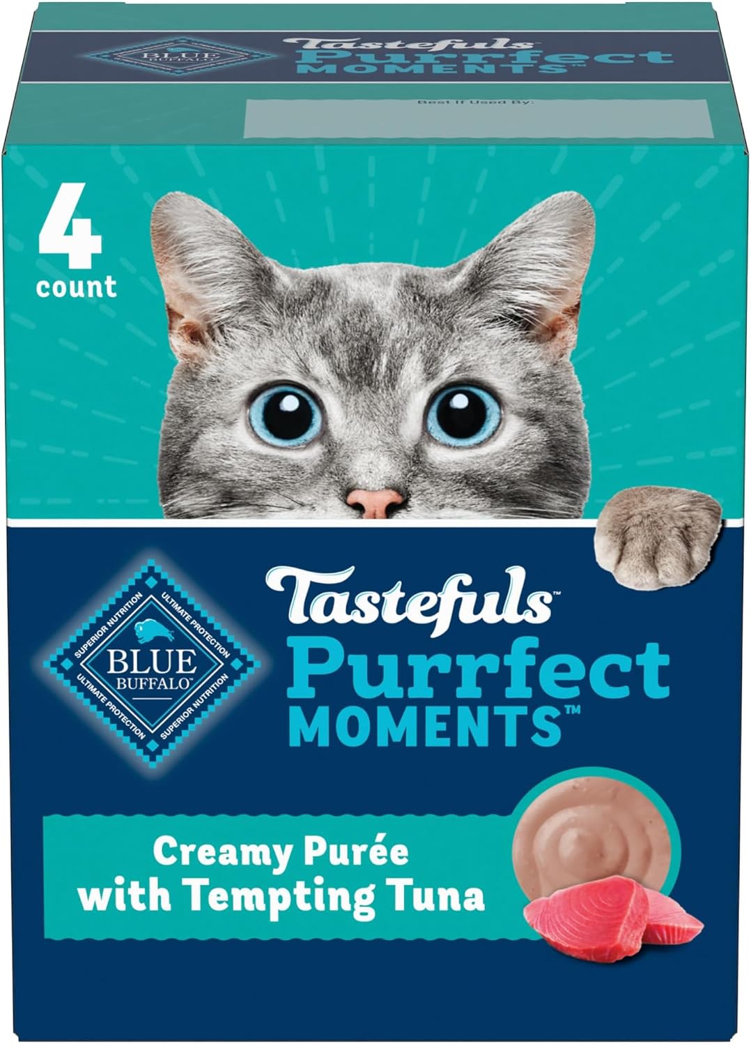 Blue-Buffalo-Tastefuls-Purrfect-Moments-Creamy-Purée-Snack-for-Adult-Cats,-Tempting-Tuna,-1.2oz-159