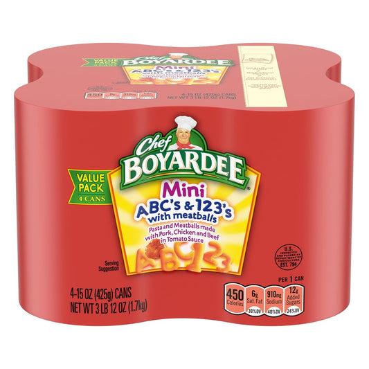 Chef-Boyardee-Mini-ABC's-and-123's-with-Meatballs,-15-oz,-4-Pack---798