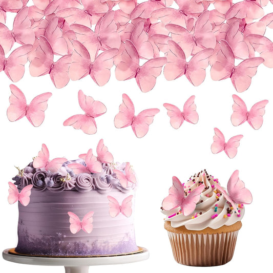 TIESOME-48-Pcs-Edible-Butterflies-for-Cake-4341