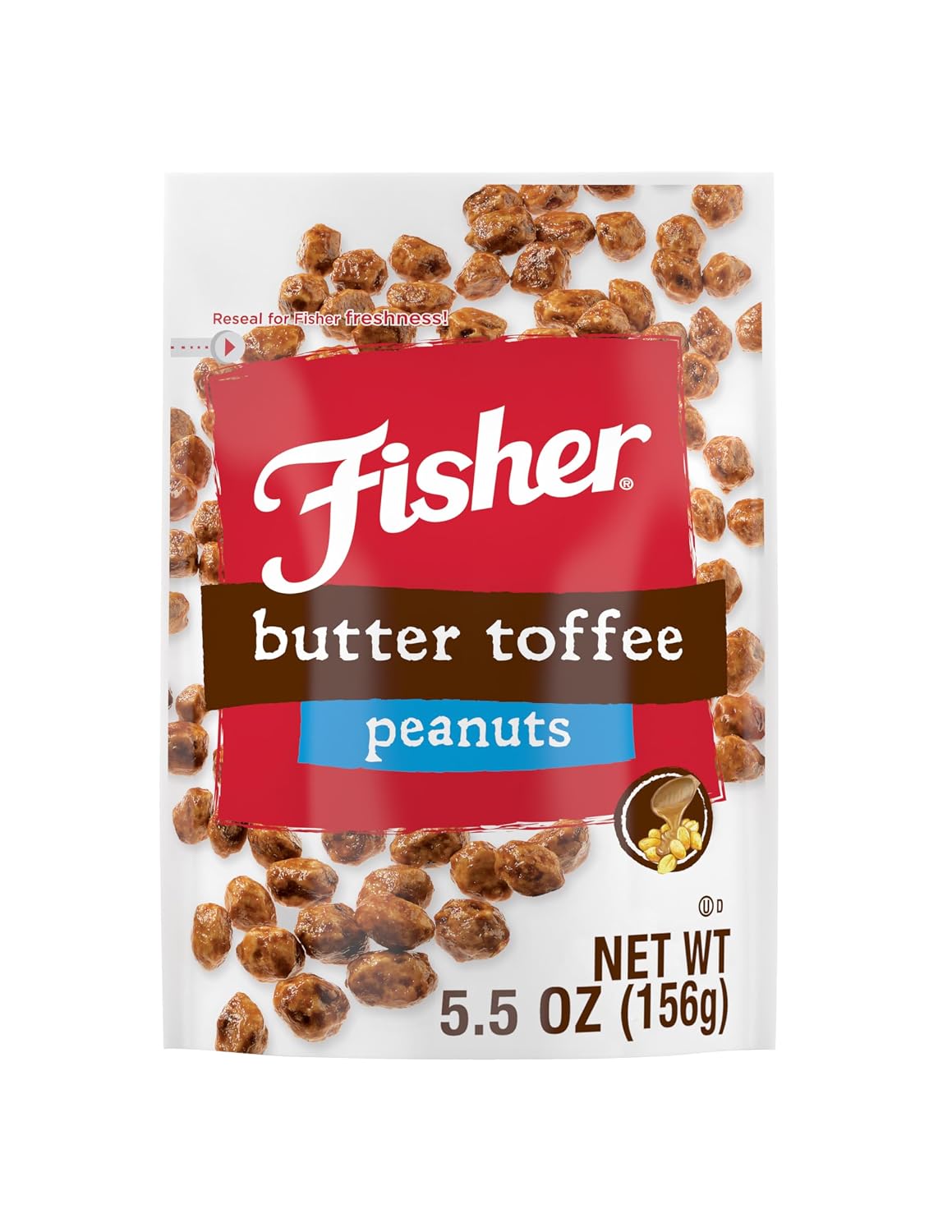 Fisher-Snack-Butter-Toffee-Peanuts,-5.5-Ounces,-No-Artificial-Colors-or--Flavors----1568