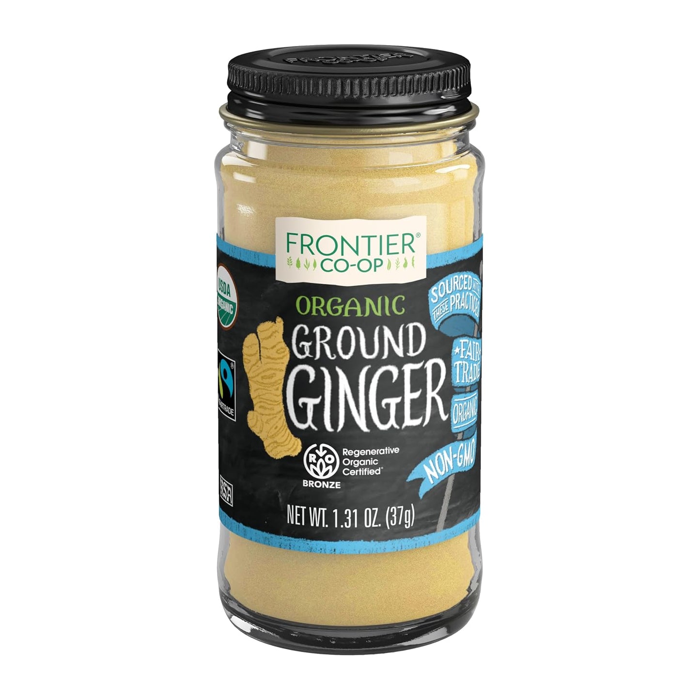 Frontier-Co-op-Organic-Ginger-Root-Powder,-1.31-Ounce-Bottle,-Spicy-Sweet-Powder-1071