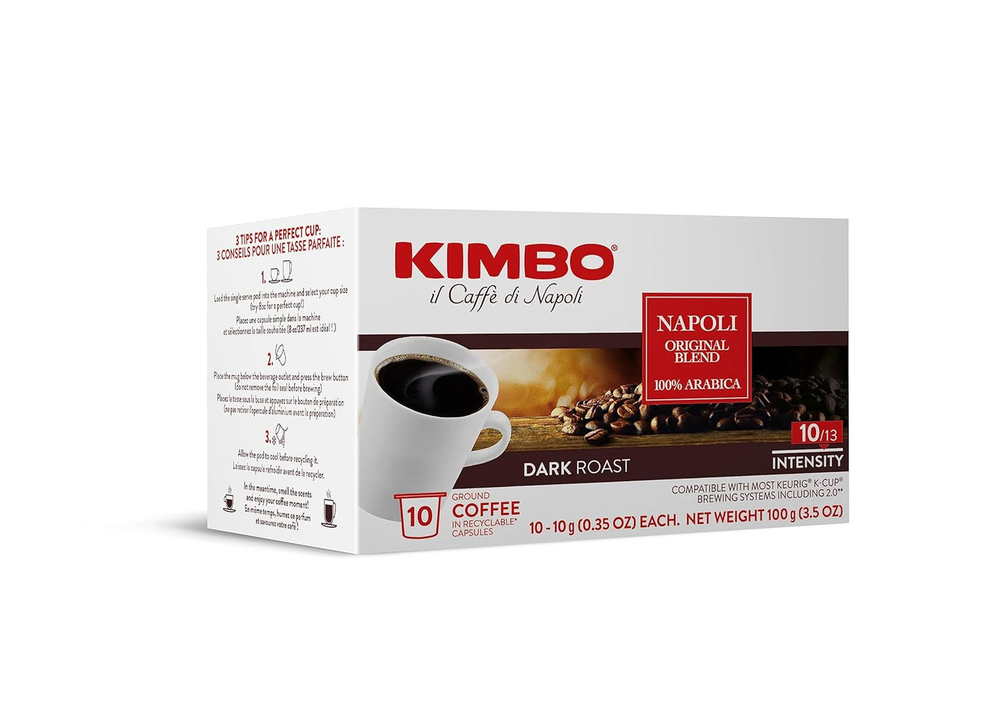 Kimbo-Espresso-Napoli-Keurig-K-CUPs,-Blended-and-Roasted-in-Italy---Dark-Roast,-1392