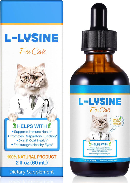 NIFEISHI-L-Lysine-Liquid-Supplement-for-Cats---for-Respiratory-Health,-Sneezing,-Runny-Nose-1285