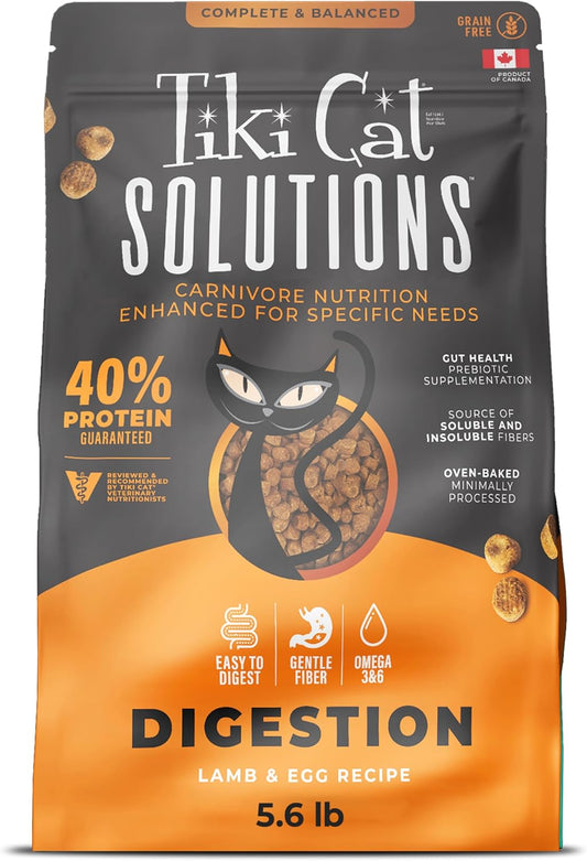 Tiki-Cat-Solutions-Dry-Cat-Food,-Digestion,-Lamb-&-Egg,-5.6-lbs.-Bag-947