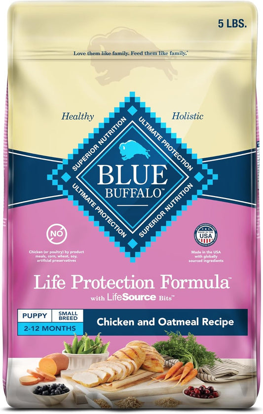 Blue-Buffalo-Life-Protection-Formula-Small-Breed-Puppy-Dry-Dog-Food-with-DHA,-2367