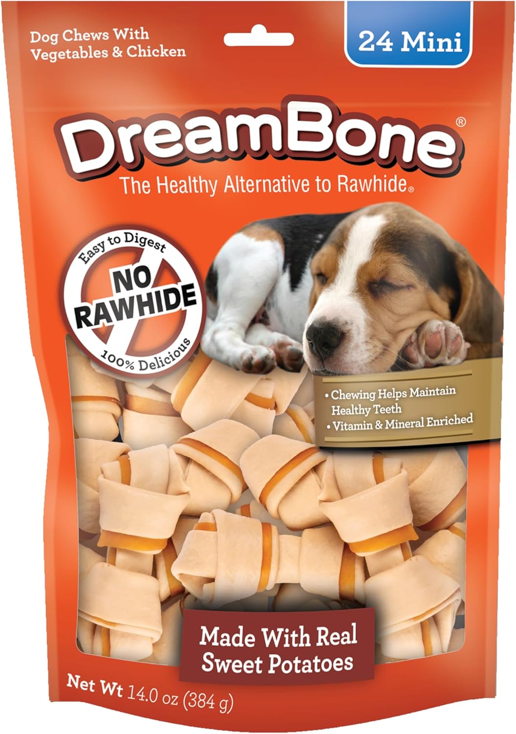 DreamBone-Sweet-Potato-Dog-Chew-(24-Piece/Pack),-Mini-----2500