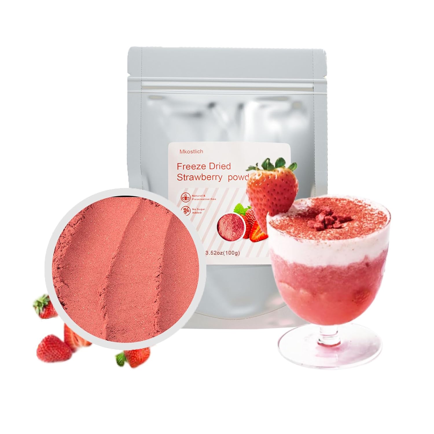 Mkostlich-Freeze-Dried-Strawberries-Powder,-(3.52oz(100g)-Strawberry-Powder-for-Baking,-Smoothies,-Drinks,-Sugar---778