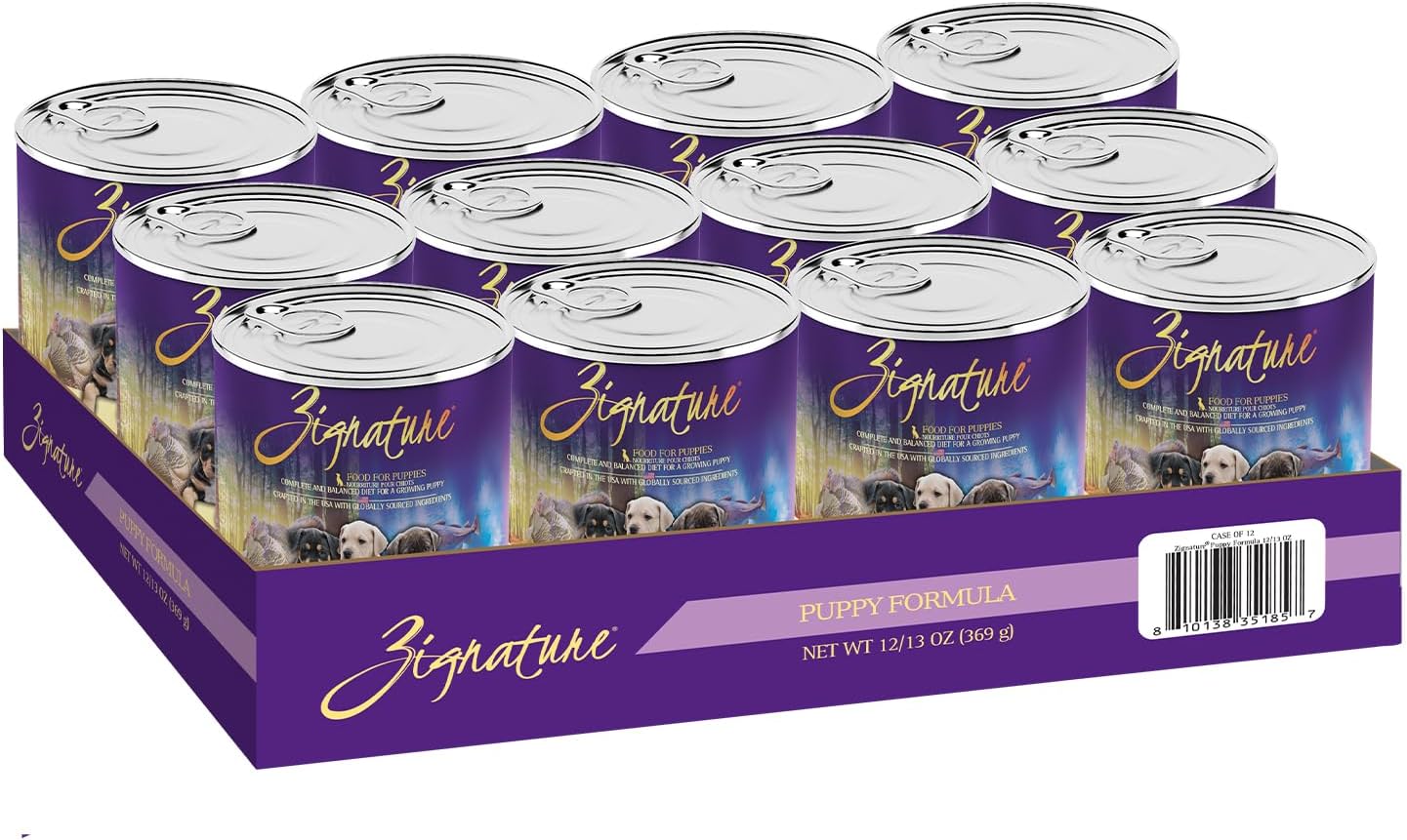 Zignature-Puppy-Formula-Wet-Dog-Food-13oz-can,-Case-of-12-----850