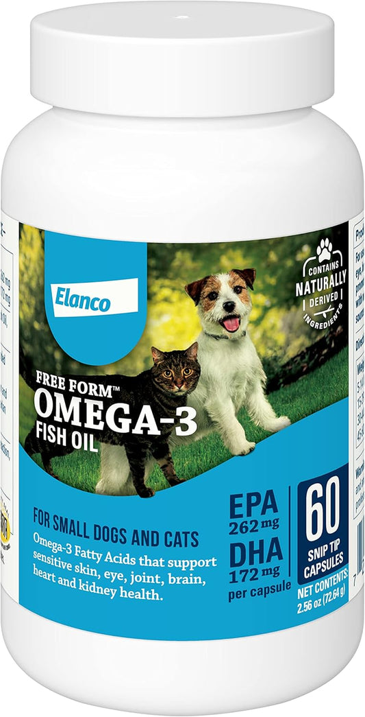 Free-Form-Snip-Tips-Omega-3-Fish-Oil-Liquid-Supplement-for-Small-and-116